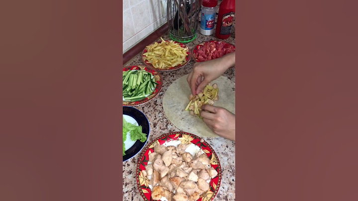 Домашняя шаурма с курицей