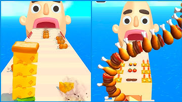 Sandwich Runner l All Levels Gameplay Android , iOS - Part 31