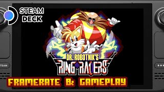 Dr. Robotnik's Ring Racers  (Valve Steam Deck)  Framerate & Gameplay