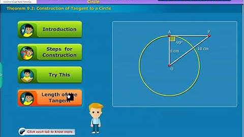 Construction of Tangent to a Circle, Tangents and Secents to a Circle | Class 10 Maths | #maths
