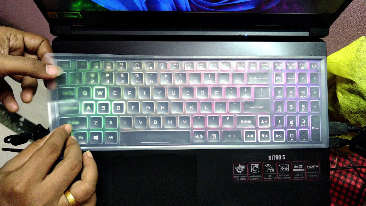 Unboxing IFYX Silicon Keyboard Cover for Acer Nitro 5 (2021)