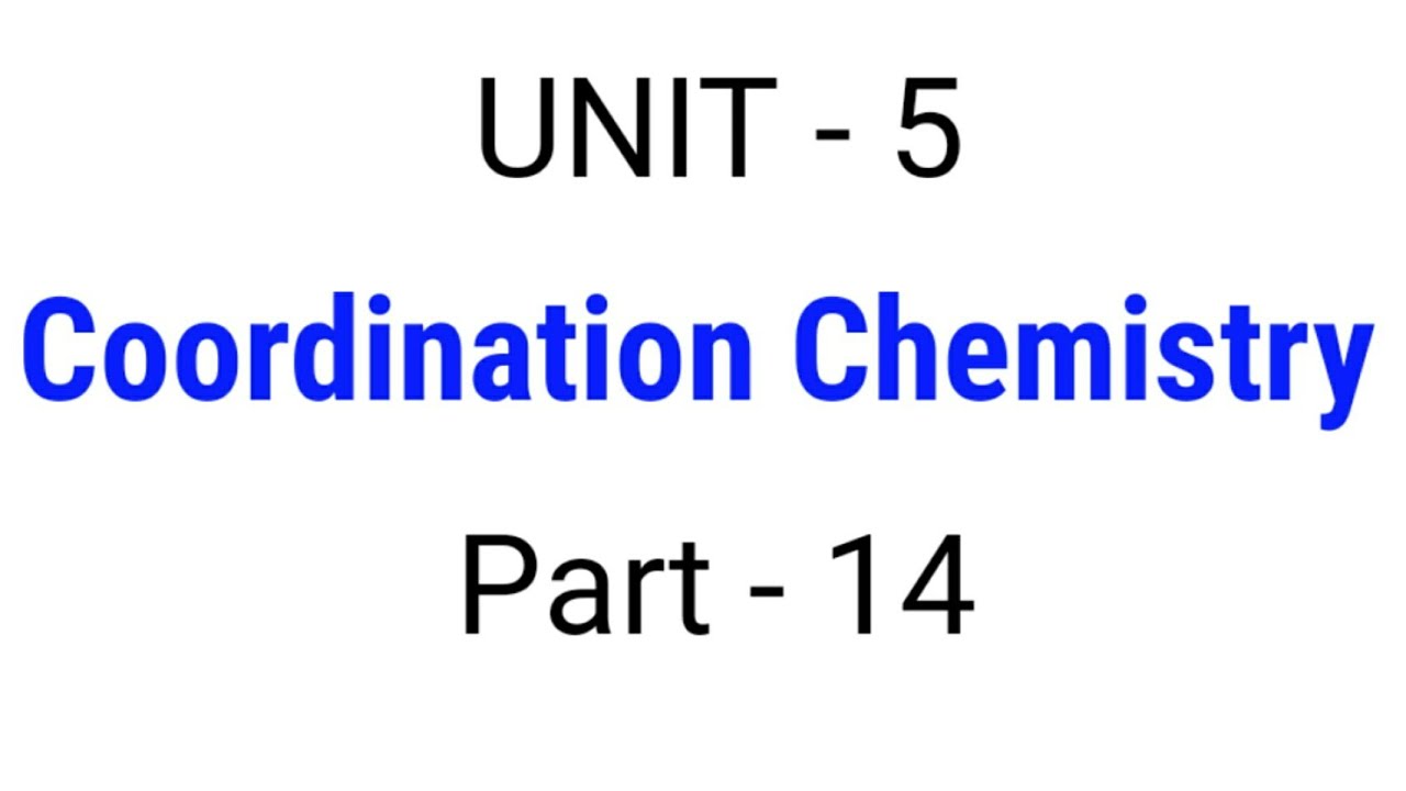 Evaluate Yourself - 3 | Coordination Chemistry | TN 12th Chemistry | Unit 5 | in Tamil | Part 14