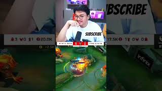 reaksi streamer melihat GEEK vs BTR game 1 , GEEK lebih unggul 😱😱😱 #mobilelegends #mlbbshorts #mlbb