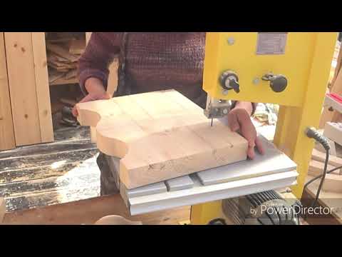 Ленточная пила Корвет-31М . Распил 45 мм и 60 мм.