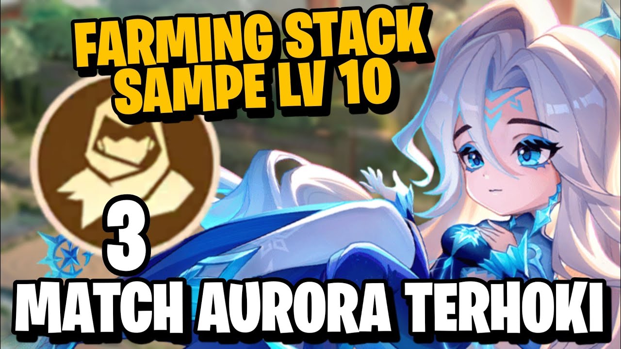 GAMEPLAY AURORA TERHOKI !! 3 SCAVANGER DIAWAL FAST LEVEL 10 EDITH BINTANG 3
