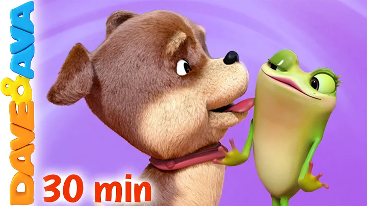 🐸  Down by the Bay and More Nursery Rhymes | Ten in the Bed | Dave and Ava  🐸