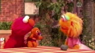 elmo having beef with a rock for 6 minutes