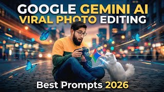 Google Gemini AI Viral Photo Editing 🔥 Best Thumbnail & Social Media Prompts 2026 screenshot 5