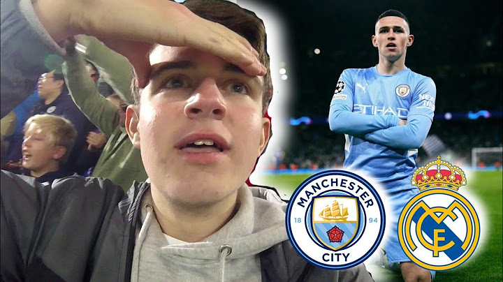 The MOMENT Manchester City BEAT Real Madrid in SEVEN goal thriller | MAN CITY 4-3 REAL MADRID | #UCL