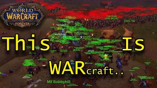 The great War! EPIC 500 vs 500 PvP Battle Forever WoW