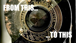 Rebuilding a 100 year Old Camera