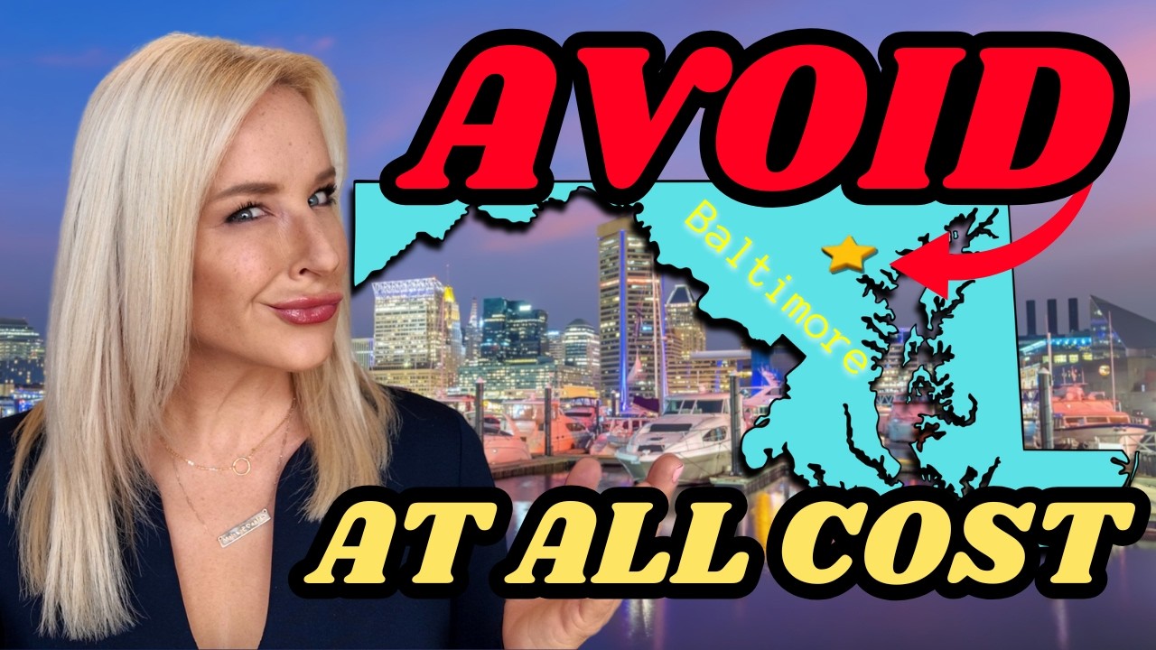 6 Reasons You MIGHT NOT SURVIVE Living in BALTIMORE MARYLAND!🤯 [Watch Before Moving!]