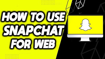 How To Use Snapchat For Web (EASY TUTORIAL)