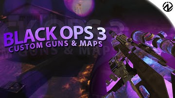 BO3 Custom Maps & Guns Trickshotting!