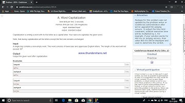 Solving "Word Capitalization" from codeforces in C++