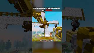 SOLO QUERIA HACER UN MOLINO NO MAS 🥺 #shorts #minecraft