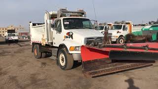 Lot 551 2005 Sterling Sander Truck w/ Blade