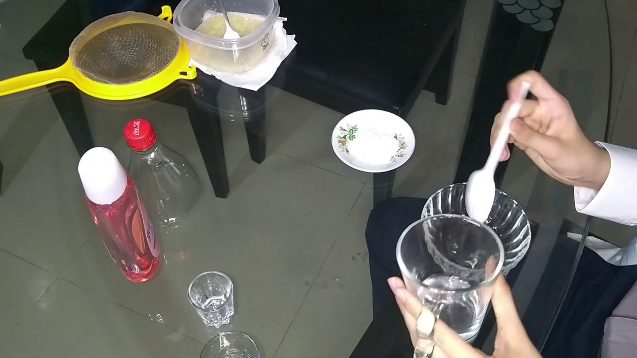 Como extraer el ADN de una banana- - YouTube