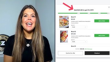 New “Discount Bar” for Pre-Purchase Upsells (OneClickUpsell)  |  Zipify Apps Blog