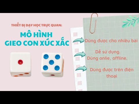 Video HƯỚNG DẪN CHI TIẾT CÁCH TẠO CÔNG CỤ GIEO XÚC XẮC BẰNG... - youtube