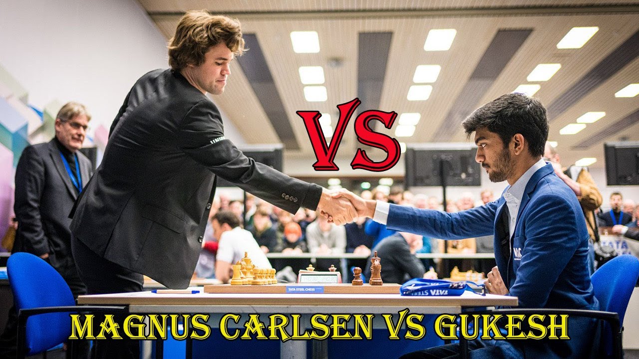 Magnus Carlsen (2859) vs Gukesh (2725)