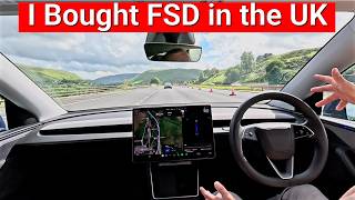 For £99 you can enable FSD in the UK - lets take my Tesla on a roadtrip and test it screenshot 5