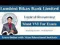 Lumbini Bikas Bank Exam | Logical Reasoning Most Important Questions | Bank Preparation 2026