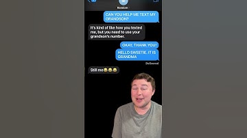 TEXTING YOUR GRANDMA!!!👵🏻🤣 *Texting Random Numbers!* #grandma #text #prank #comedy #shorts
