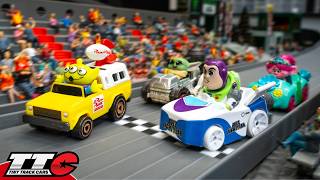 32 Kart Hot Wheels Pyramid Elimination | Who Makes It to the Top