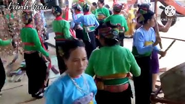 múa cây bông mường Ngọc lặc biểu diễn xã vân am Ngọc lặc thanh hóa