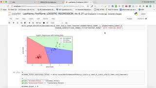 Lesson 4 Log Regr SVM Decision Tree Iris data