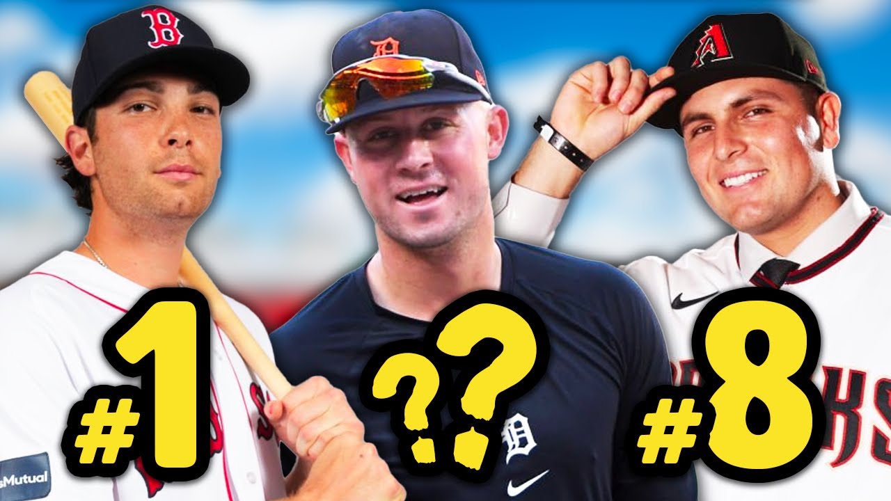 Ranking MLB's BEST First Base Prospects for 2023 YouTube
