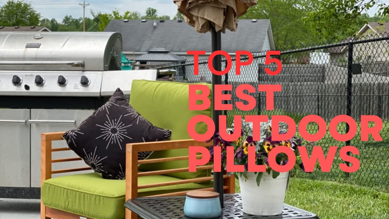 Best Outdoor Pillows | Summer Products| Recharge 5 My Best |2023