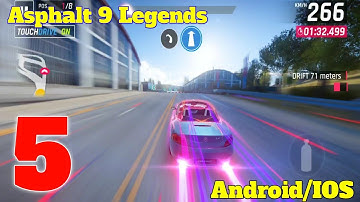 [Part 5] Asphalt 9 legends ll Android/IOS ll Walkthrough - Complete High Graphics Game On Android