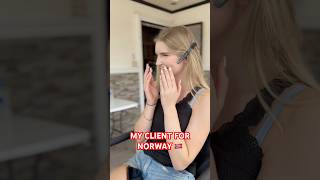 My Client From Norway Makeup Reaction