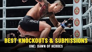 Best Knockouts & Submissions | ONE: DAWN OF HEROES