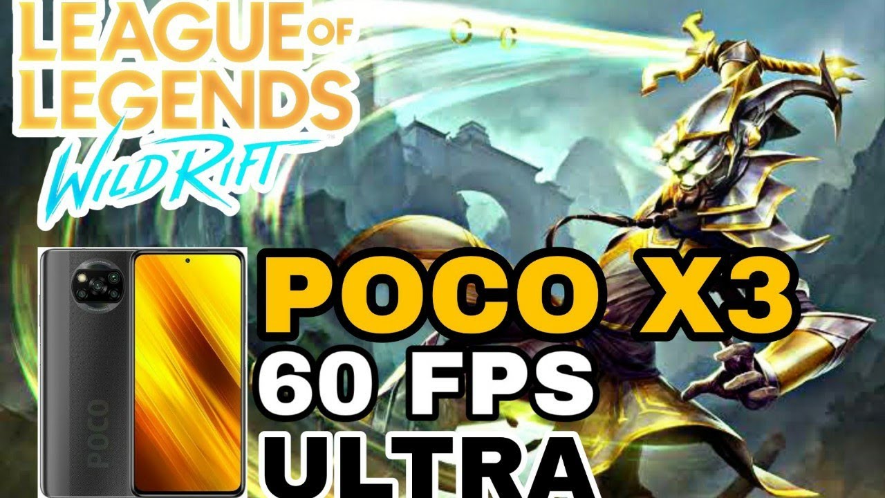 POCO X3 | Wild Rift Gameplay | Master Yi | ULTRA Graphics + 60 FPS Mode On | HD 1080p 60 fps 