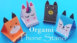 Origami mobile stand | How to make origami mobile stand | How to make origami easily #origami