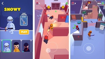 Stealth Master - Android Gameplay Part 1 - Walkthrough - Emulator BlueStacks