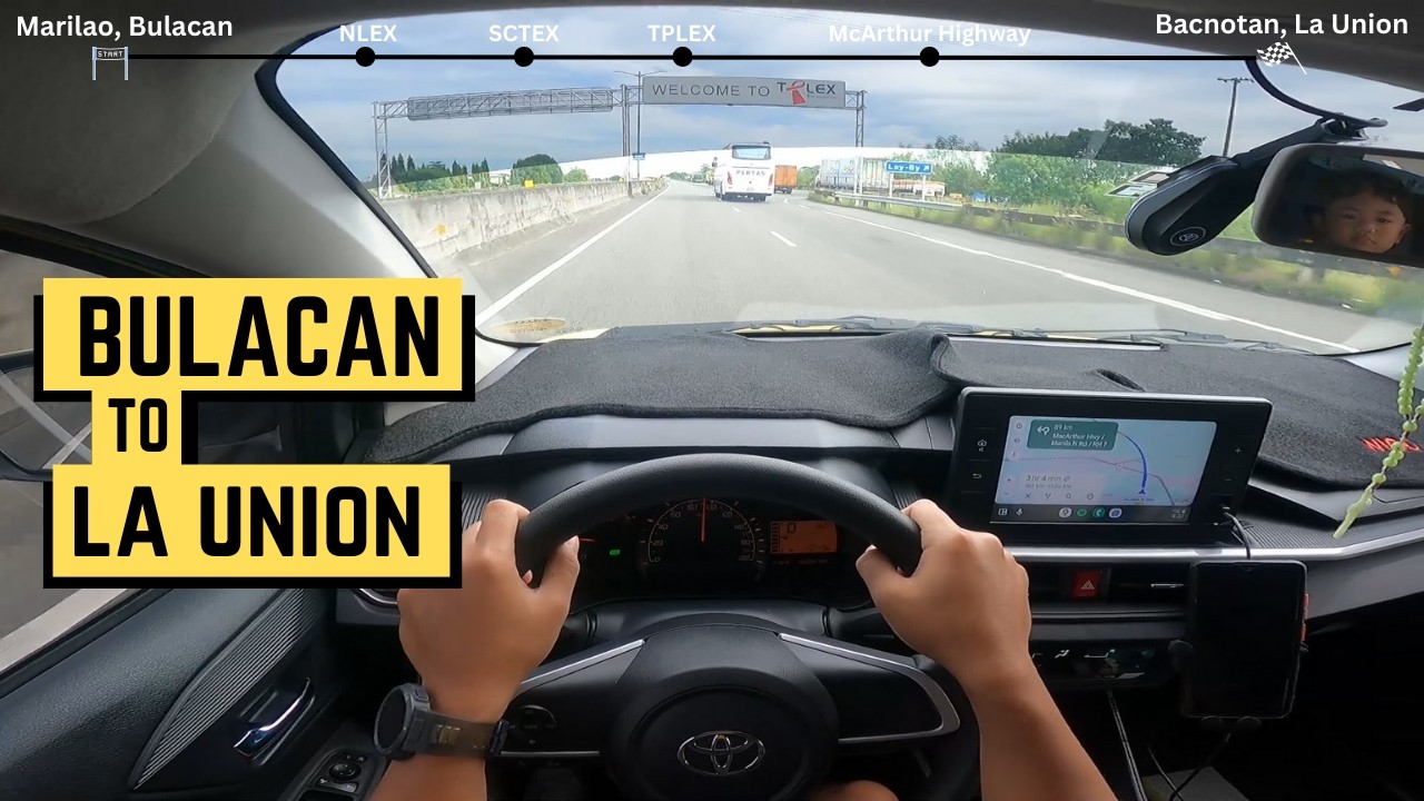 Bulacan to La Union | via NLEX, SCTEX, TPLEX | Driving POV