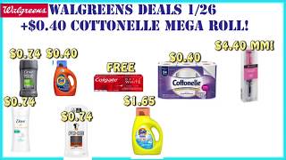 🤑Couponing at Walgreens 1/26 + Digital Boosters + Walgreens Scenarios 1/26 + Digital Couponing!