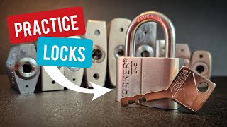 Learn disc detainer picking - Best beginner padlocks