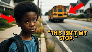 Boy Terrified After School Bus Driver Intentionally Left Him at Wrong Stop- What Happens Next