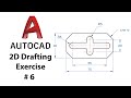 Autocad 2d drafting exercise  6  basic to advance in hindi