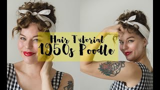 How to do 1950s Poodle Hair