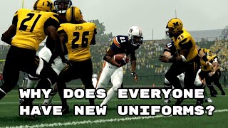 Why Does Everyone Have New Uniforms Except Auburn: NCAA Football 14 Dynasty Mode