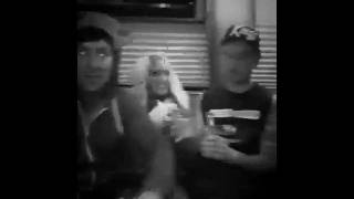Hollywood Undead on the bus
