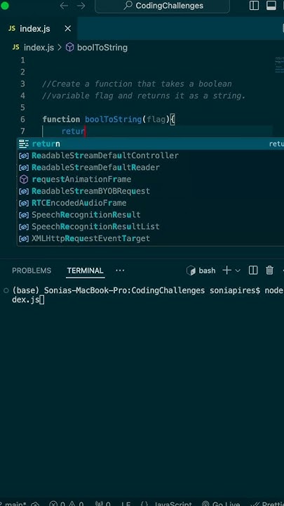 JavaScript Quick Tips: Convert Booleans to Strings #coding - YouTube