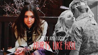 riley + lucas | hurts like hell (+1x02)