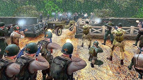 Intense NPC Firefight! - Medal of Honor Allied Assault